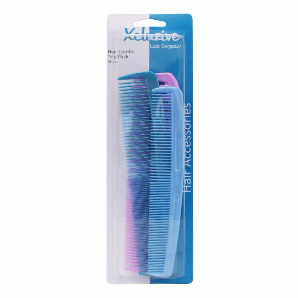 Xcluzive Hair Comb Trio Pack 3S 1