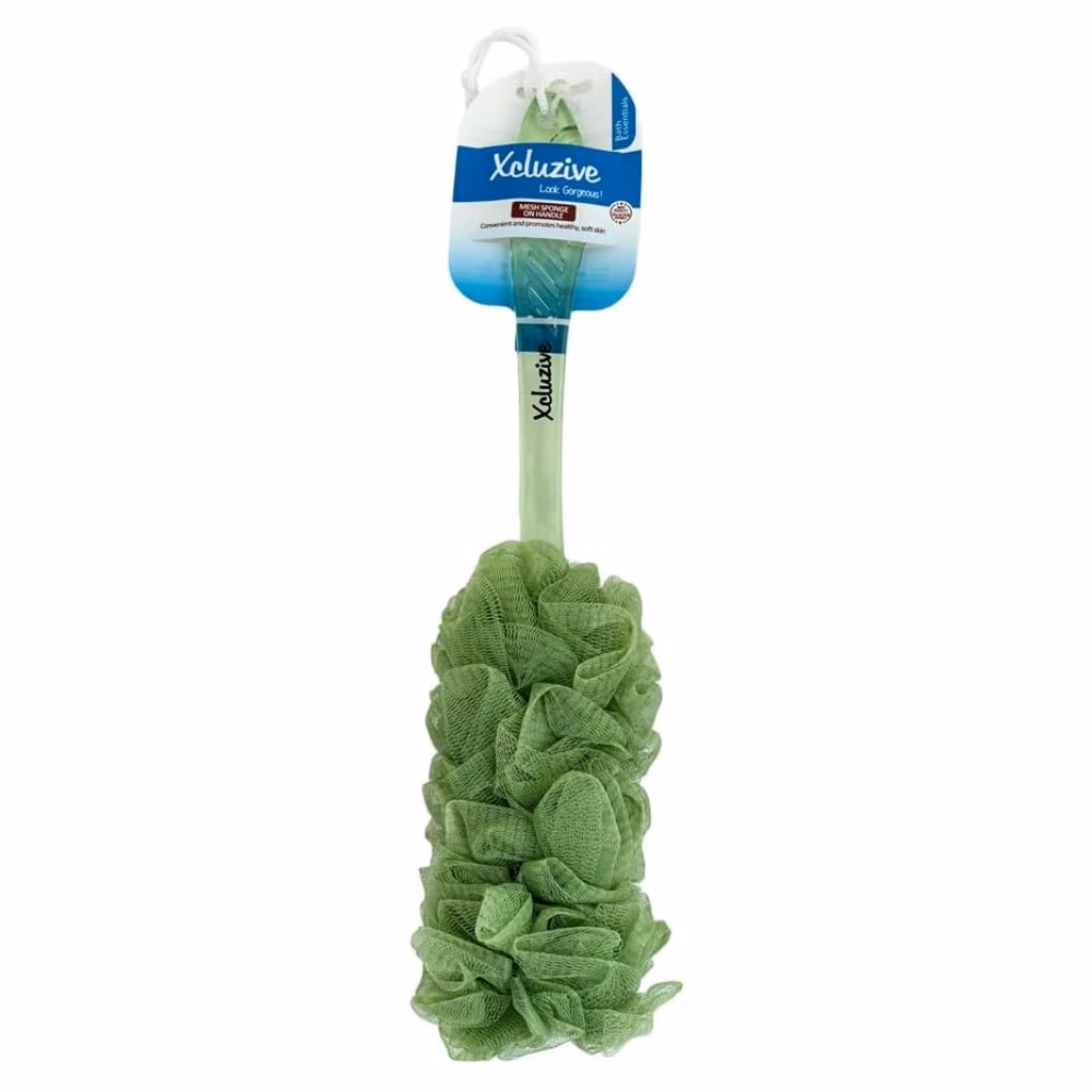 Xcluzive Mesh Sponge on Handle