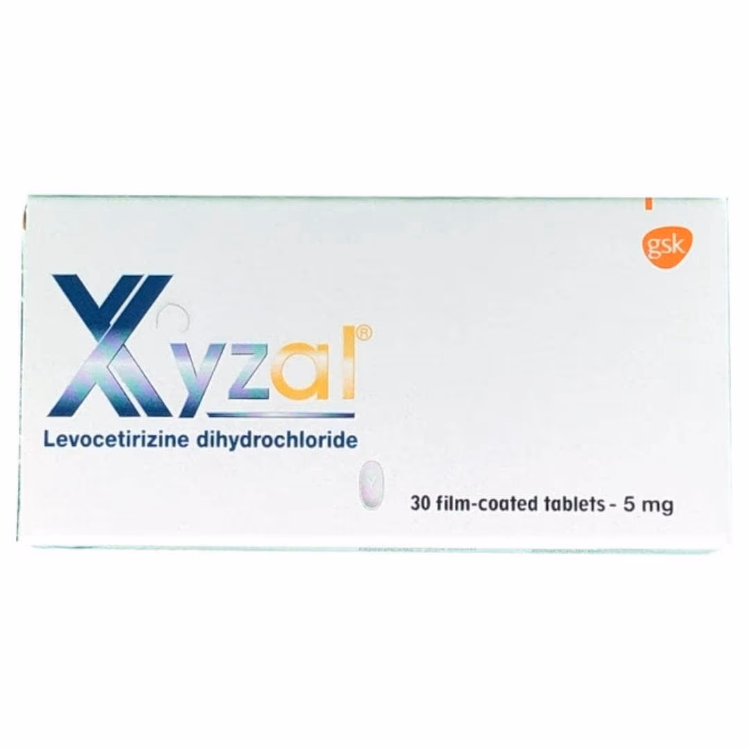 Xyzal 5mg Tablets 30s 1
