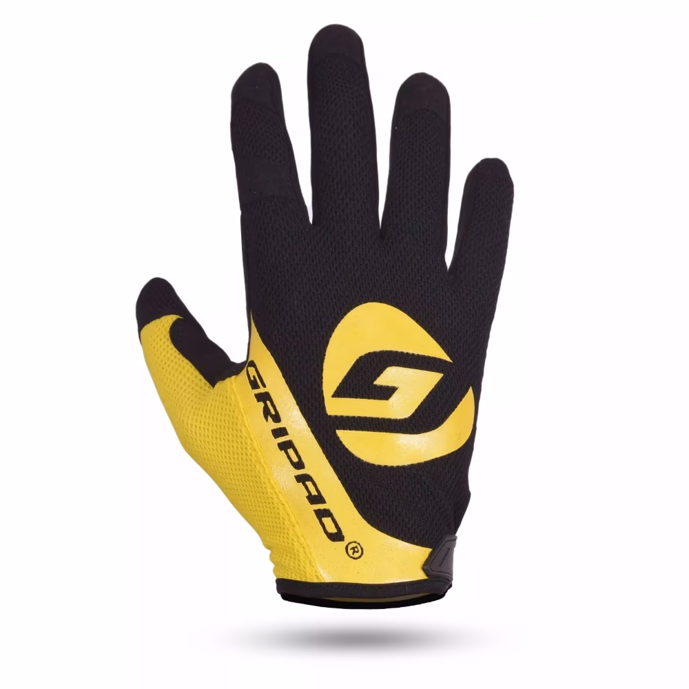 Gripad Airflow Gloves - Black and Yellow- Extra Large 1