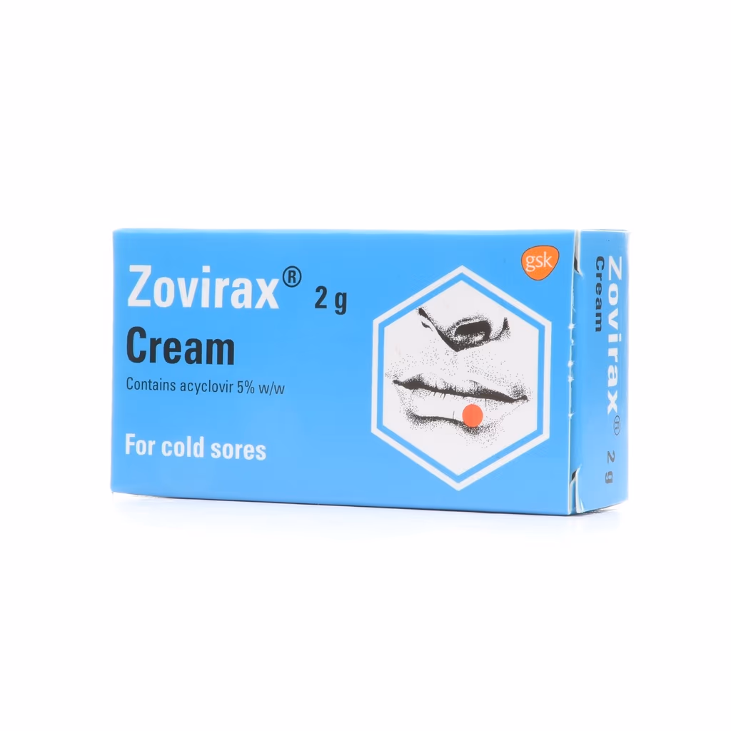 Zovirax Cream 2g Tube 1