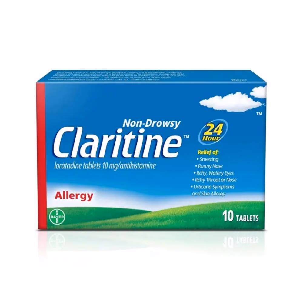 Claritine 10mg 10 Tablets – Non-Drowsy Antihistamine Allergy Relief 1