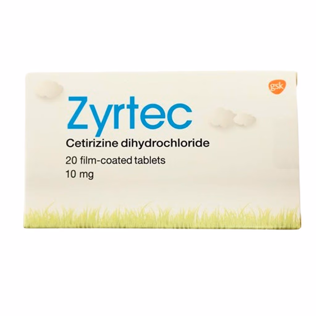 Zyrtec 10mg Tablets 20s 1