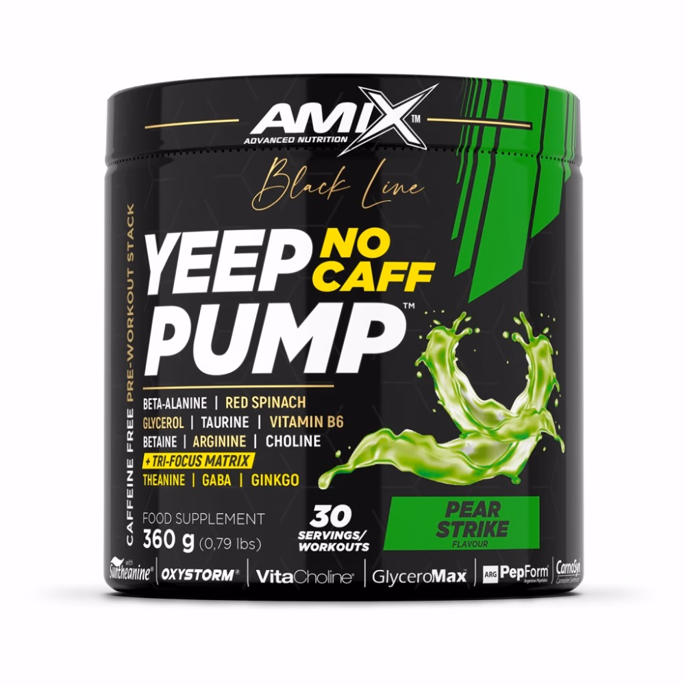 Amix Yeep Pump No Caffeine Powder Pear Strike 360g 1