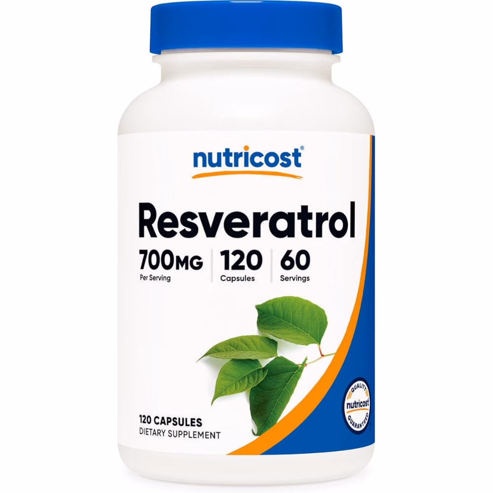 Nutricost Resveratrol 700mg -120 Capsules  1