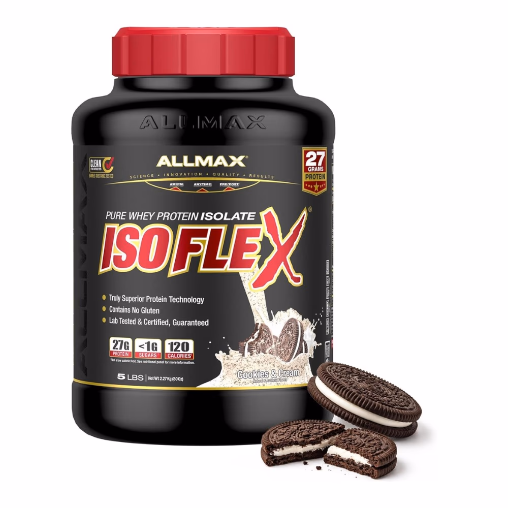 Allmax Isoflex Whey Cookies And Cream 5Lb 1