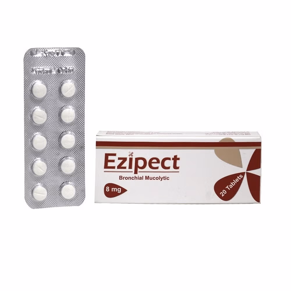 Ezipect 8mg Tablets 20s 2