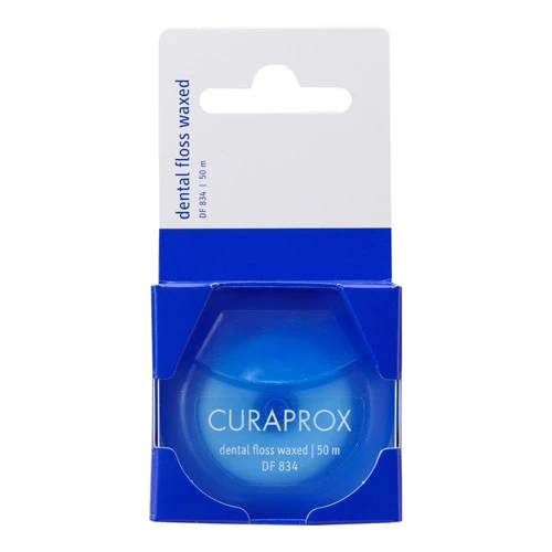 Curaprox Dental Floss – Waxed with Mint Flavor