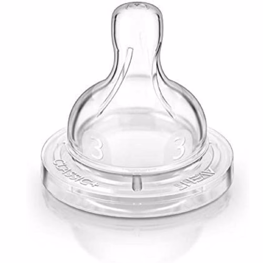 Philips Avent Anti Colic Teat 3M+ SCY763/02 1