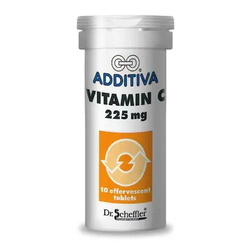 Additiva Vit C 225mg 10 Effervescent Tablets 1
