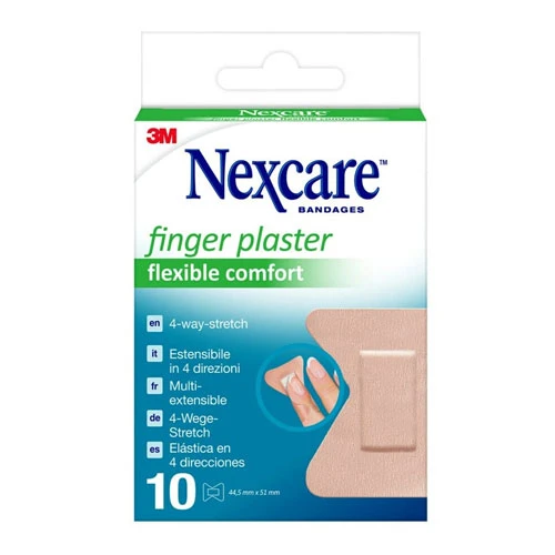 3M Nexcare Finger Plasters - One Size - 10 Plasters 1