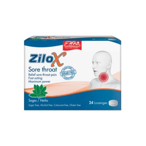 Zilox Sore Throat 1