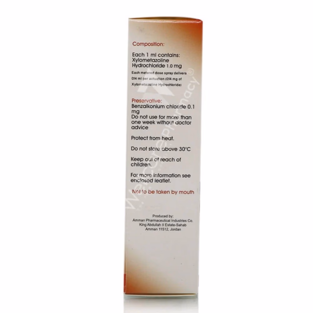 Decozal 0.1% Nasal Spray 10ml 2
