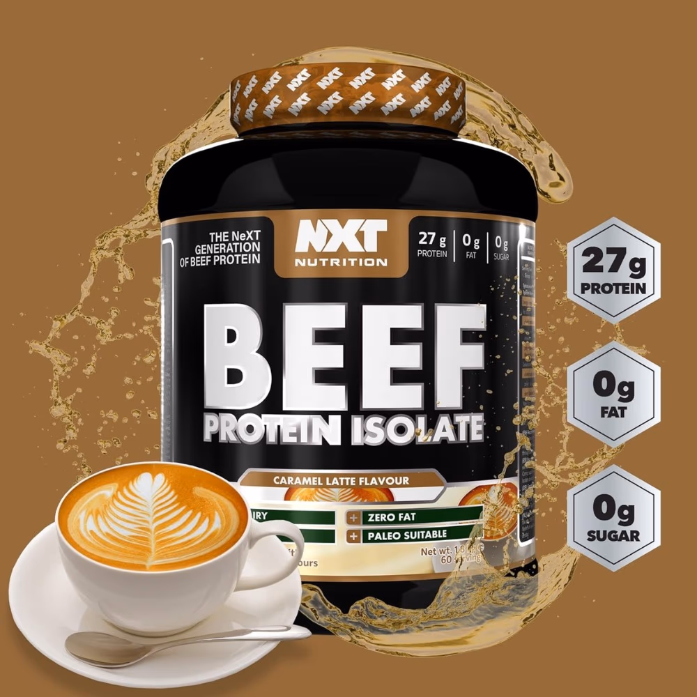 NXT Beef Protein Isolate Caramel Latte 1.8Kg 4