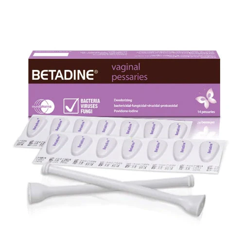 Betadine Vaginal Pessaries - 14 Pessaries 1