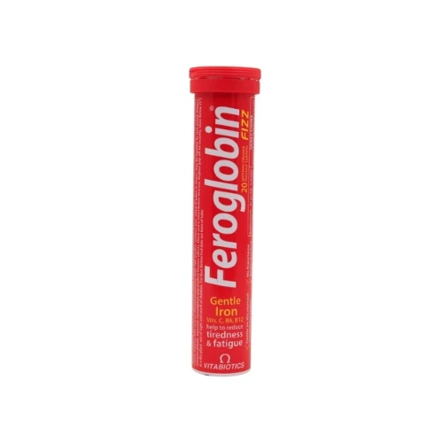Vitabiotcs Feroglobin Fizz Gentle Iron Tablets 20s 1