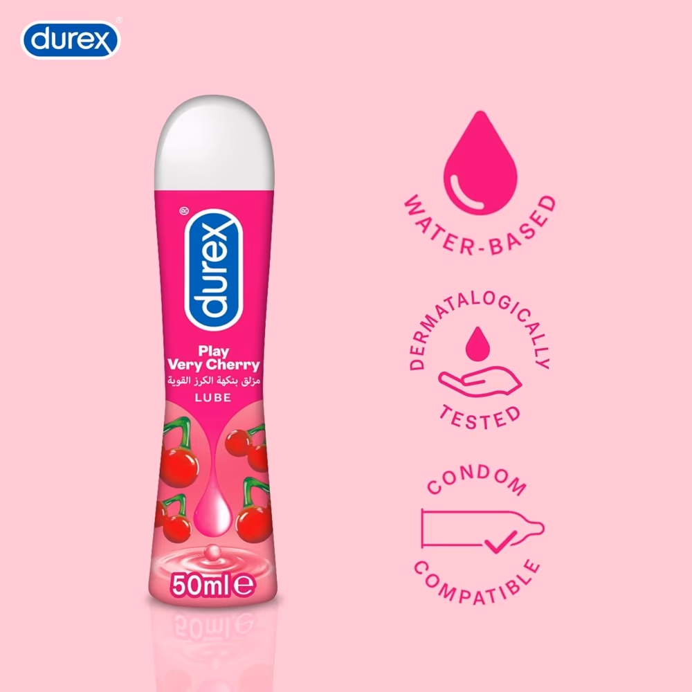 Durex Play Very Cherry Lubricant Gel 50ml 4