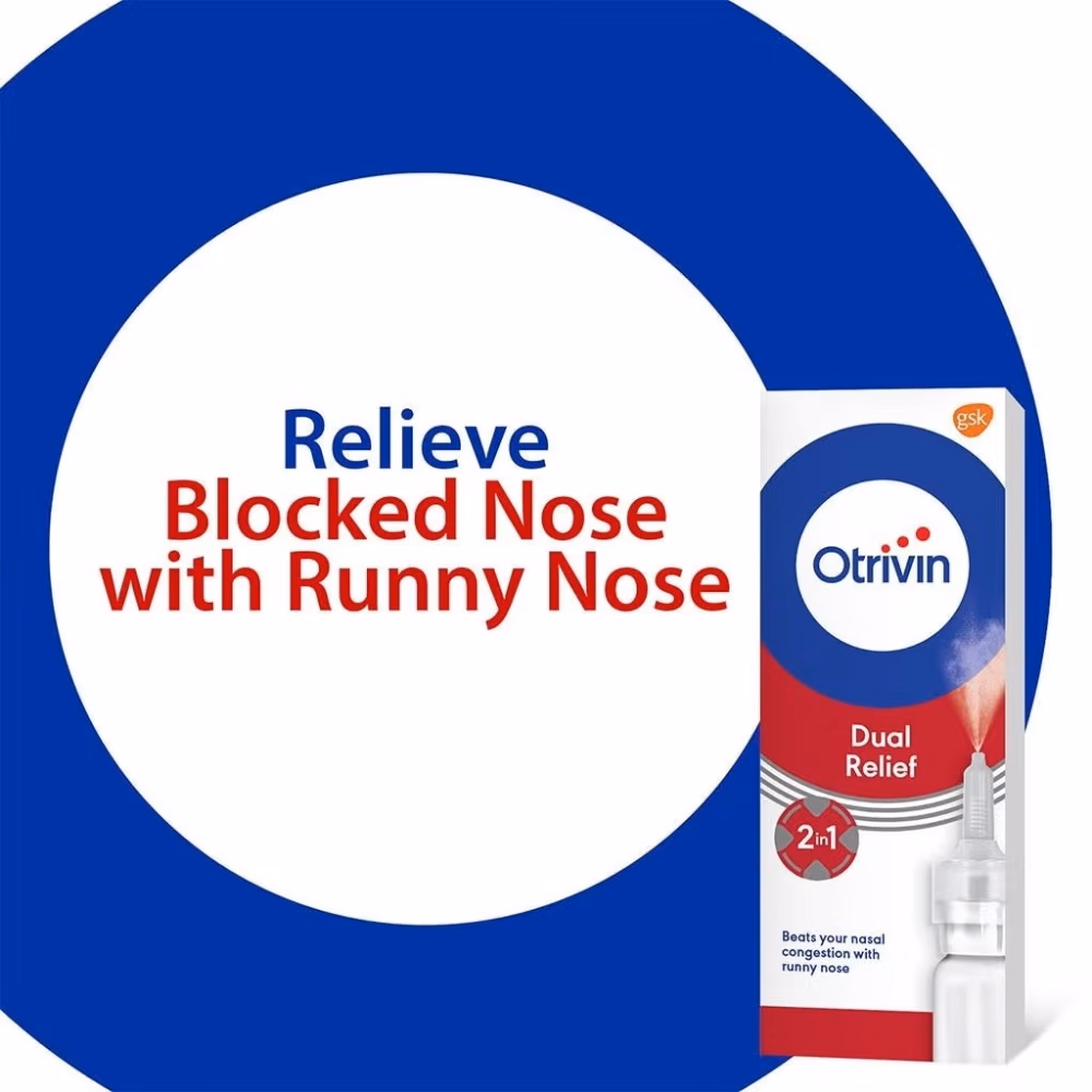 Otrivin Dual Relief Nasal Spray 10ml 3