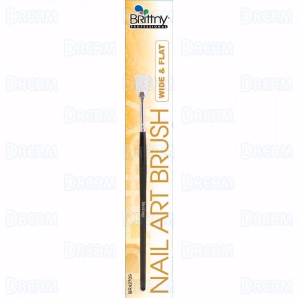 Brittny Nail Art Brush Wide-Flat