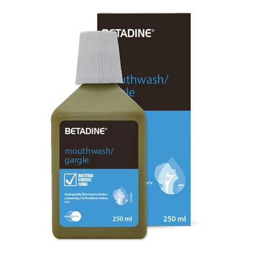 Betadine Mouthwash/Gargle 250ml