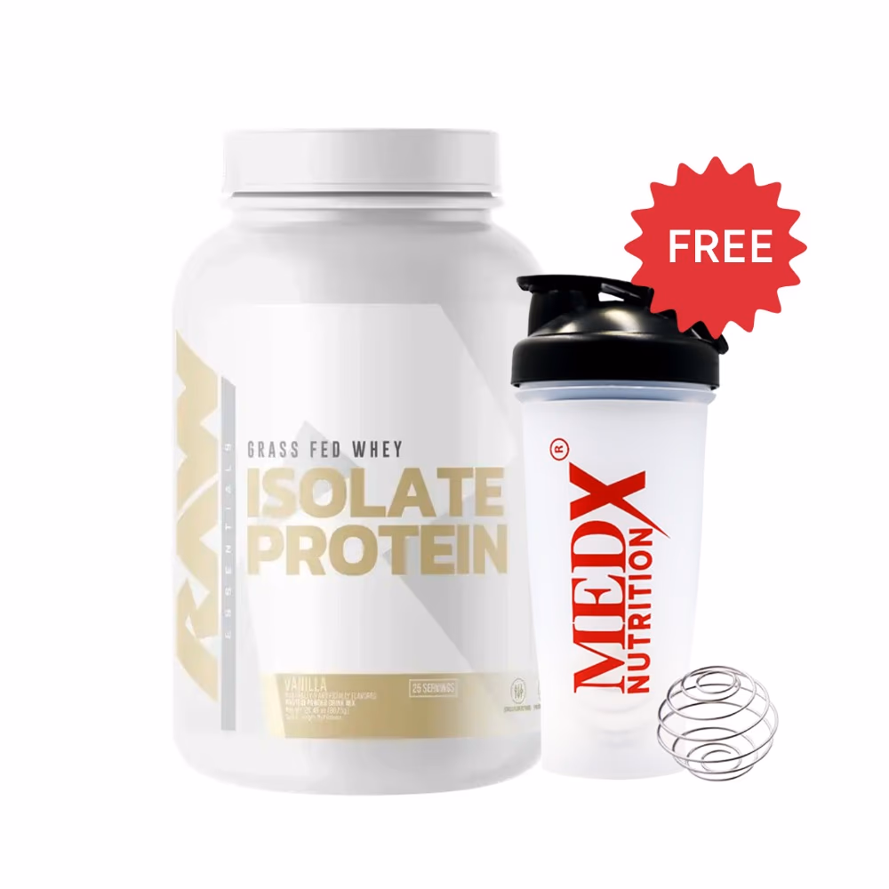 Raw Protein Whey Isolate Vanilla 1.97lb