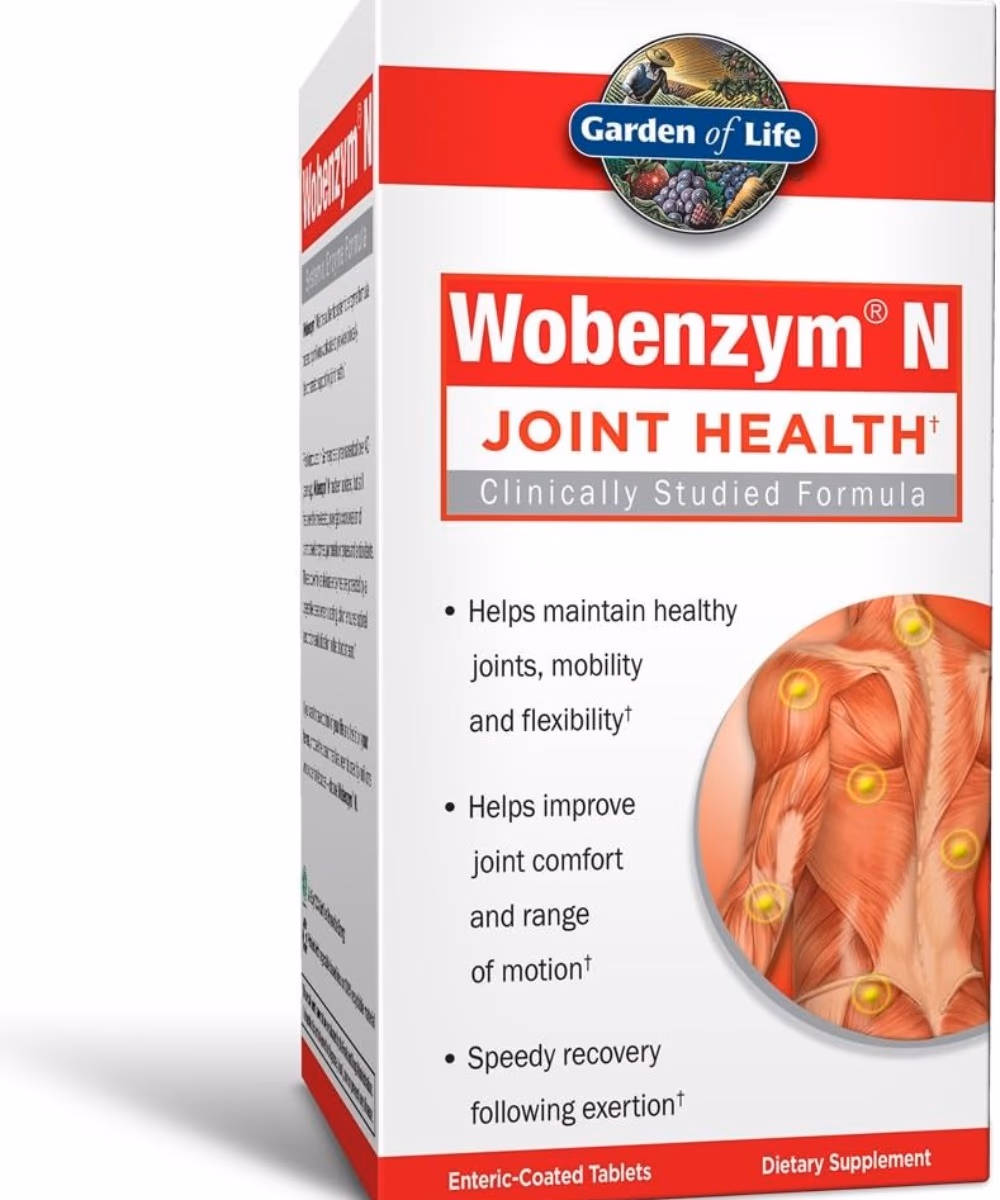 Garden of Life Wobenzym N Joint Health – 200 Tablets