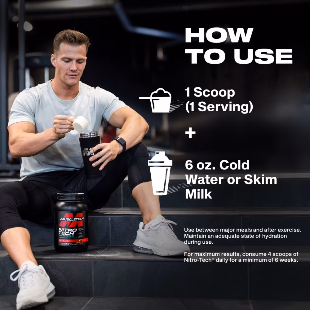 MuscleTech NitroTech Performance Milk Chocolate 4 lb 4