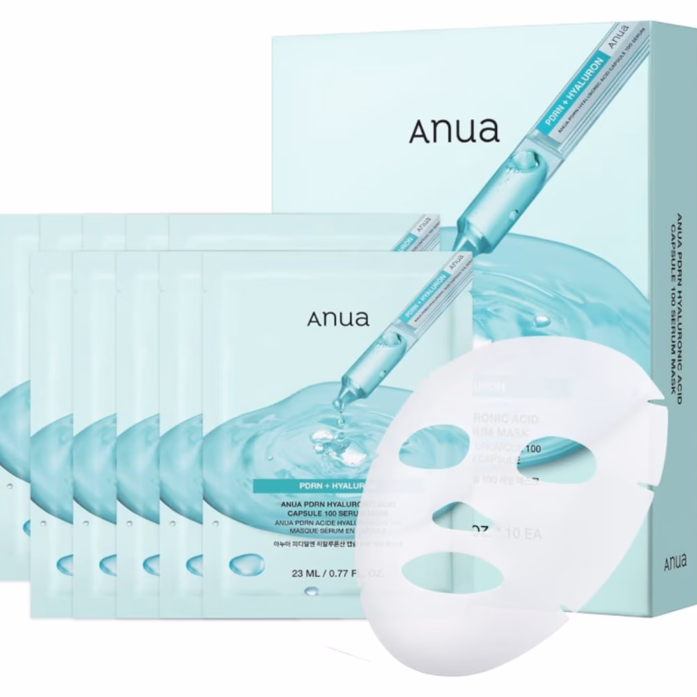 Anua PDRN Hyaluronic Acid Capsule 100 Serum Mask (6s) 1
