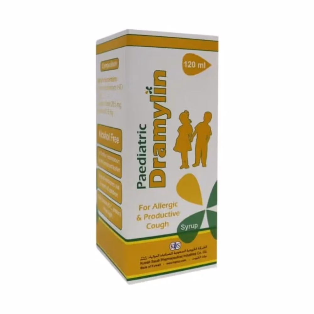 Dramylin Pediatric Syrup 120ml 1