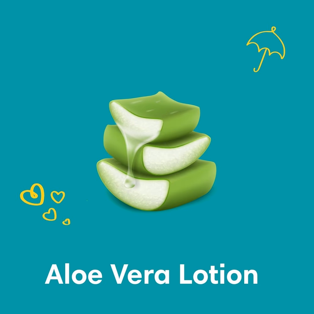 Pampers Baby Dry Diapers With Aloevera Size 3 for 6-10 Kg, Pack of 68S 2