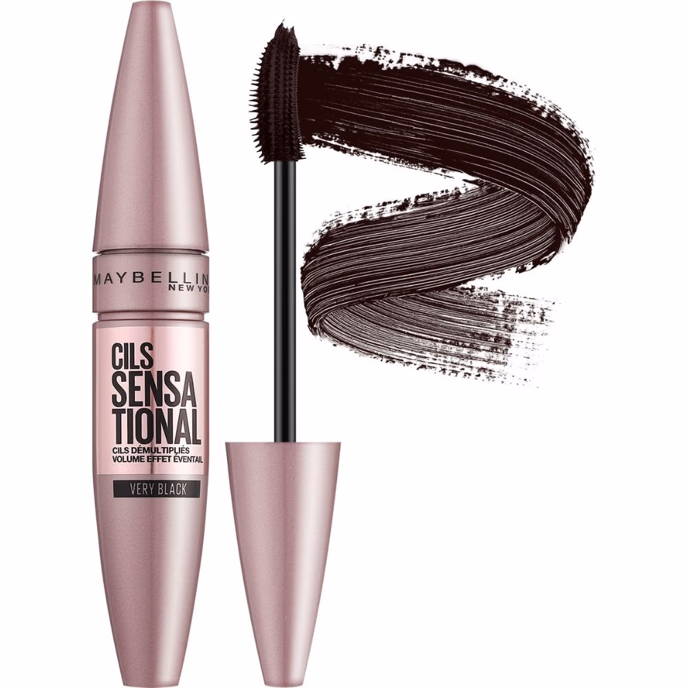 Maybelline New York Cils Sensational Lash Multiplying Mascara, Very Black, 9.5 ml 1