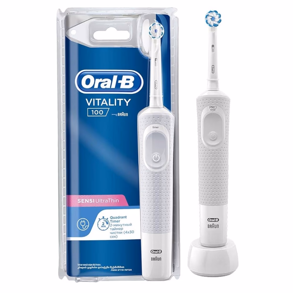 Oral B Vitality 100 White Toothbrush