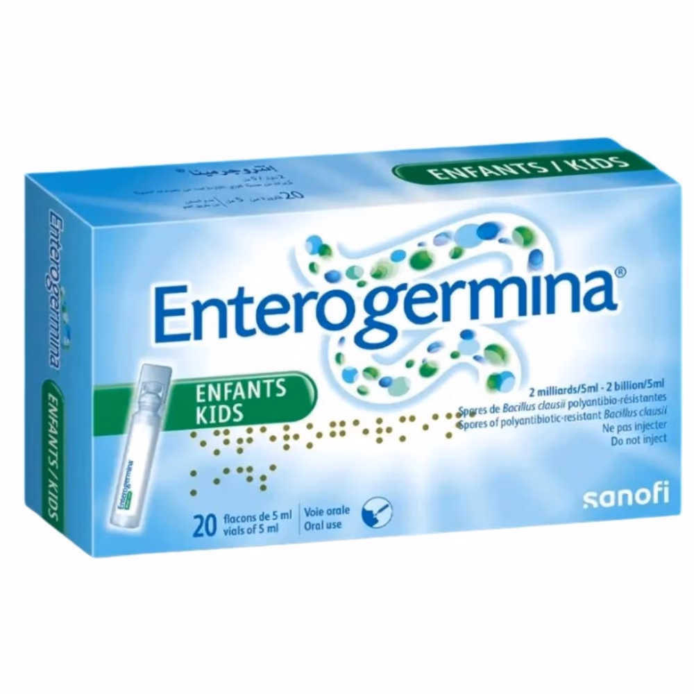 Enterogermina 5ml Oral Suspension 20 Vials 1