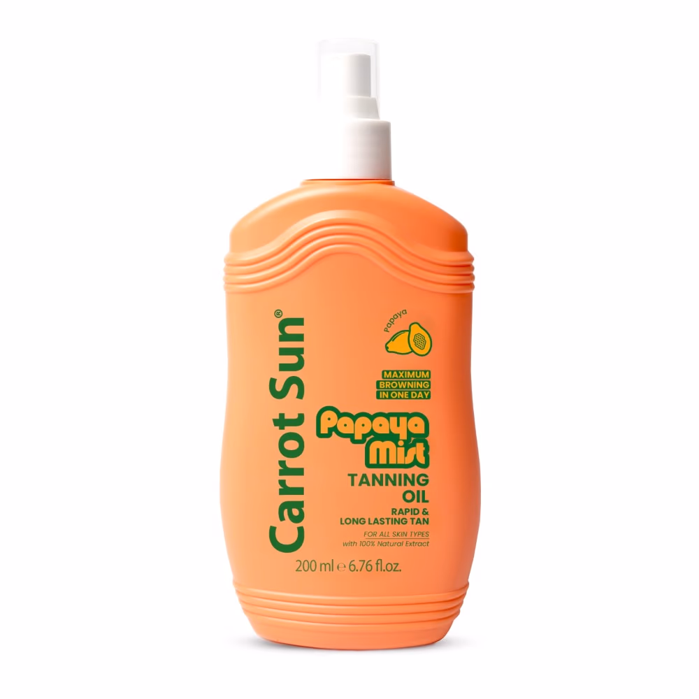 Carrot Sun Papaya Mist Tanning Oil