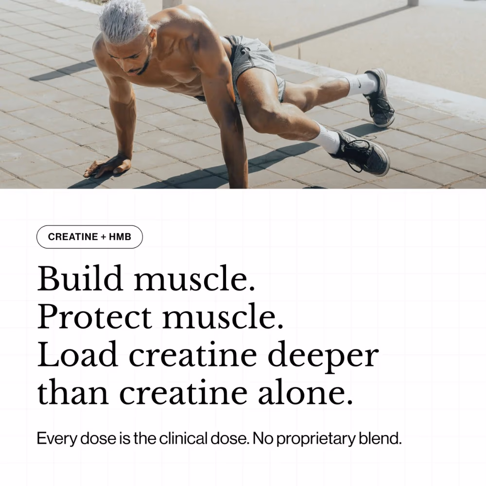 Revive Creatine + HMB 393gm – Unflavored | Clinically Dosed for Muscle Retention & Performance 3