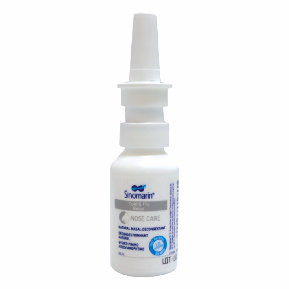 Sinomarin Cold & Flu Relief Nasal Decongestant 30ml 2