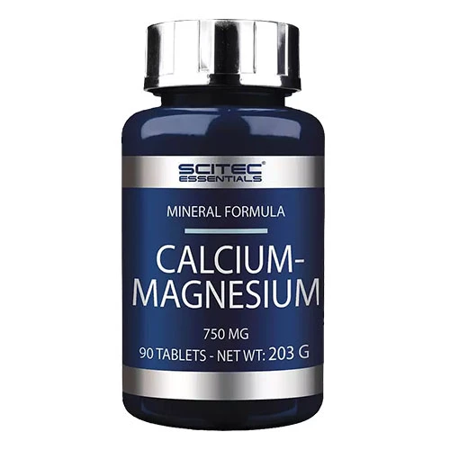 Scitec Nutrition Calcium-Magnesium 750mg - 90 Tablets 1