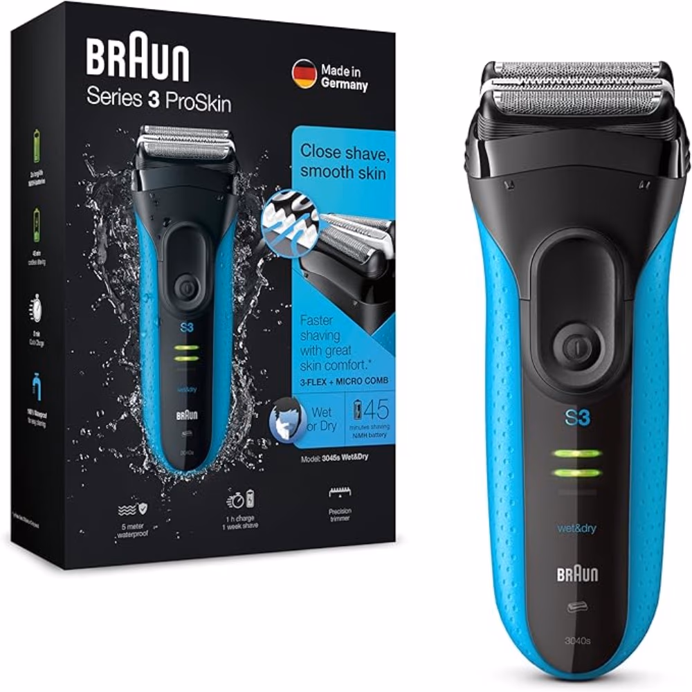 Braun Series 3 3040 Wet and Dry Shaver