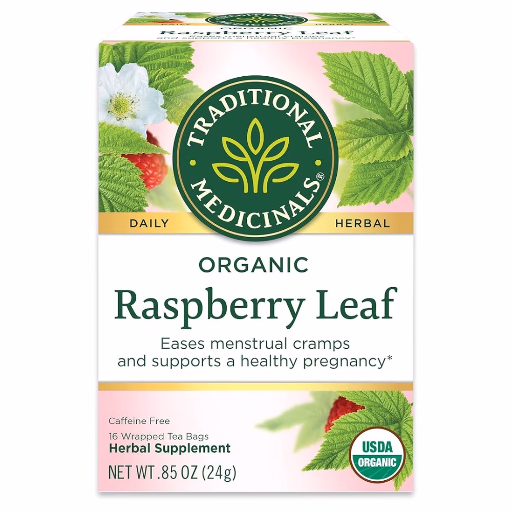 Traditional Organic Raspberry Leaf Tea Bags 16s  1