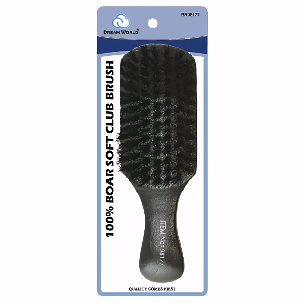Brittny BR98177 Boar Bristle Soft Club Brush
