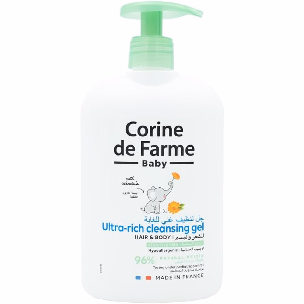 Corine De Farme Ultra Rich Hair & Body Cleansing Gel 500ml 1