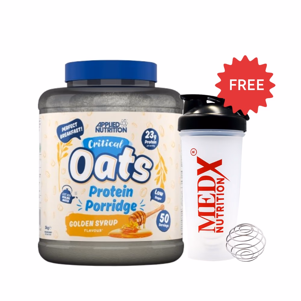 Applied Nutrition Critical Oats Protein Porridge, Golden Syrup (50 Servings)