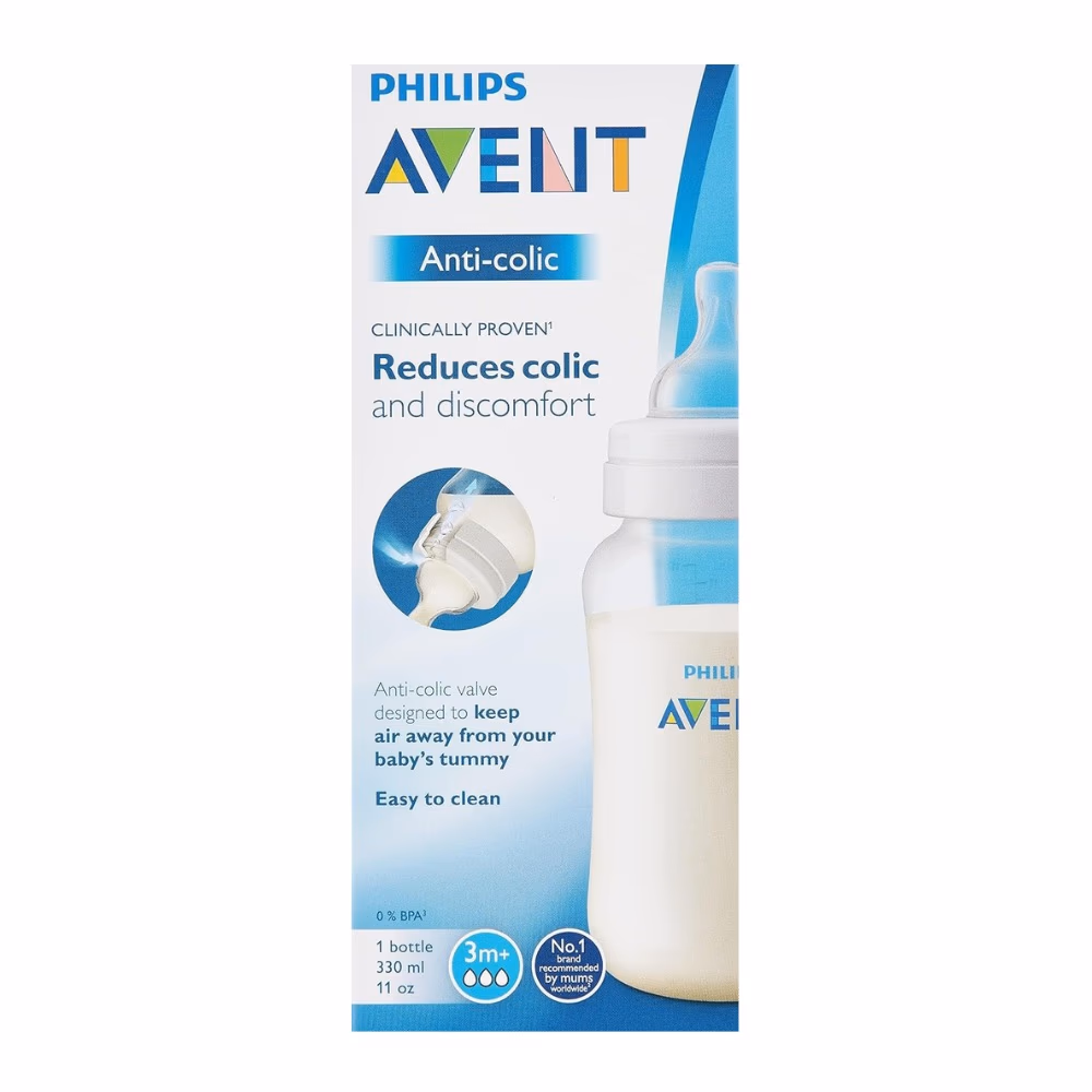 Philips Avent Anti-Colic Feeding Bottle 3m+ 330ml (SCF 816/61) 2