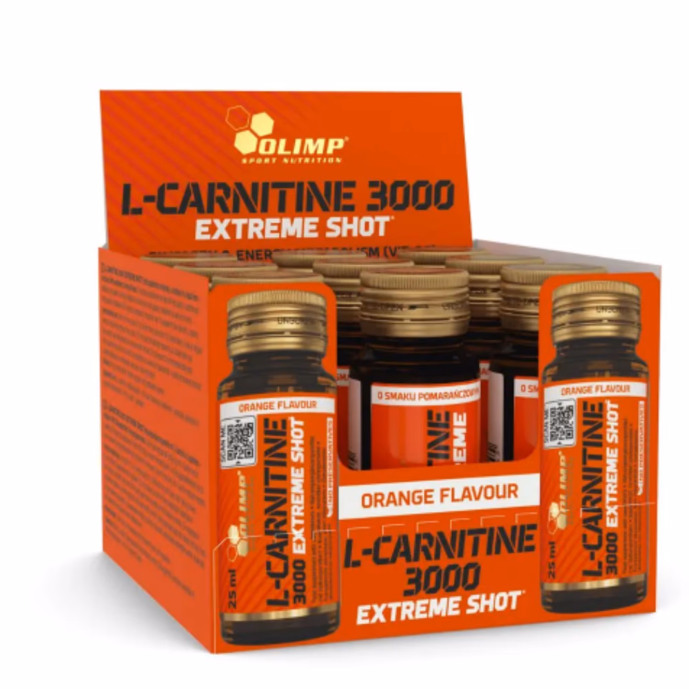 Olimp L-Carnitine 3000 Extreme Shot Orange 25ml – Pack of 9 1