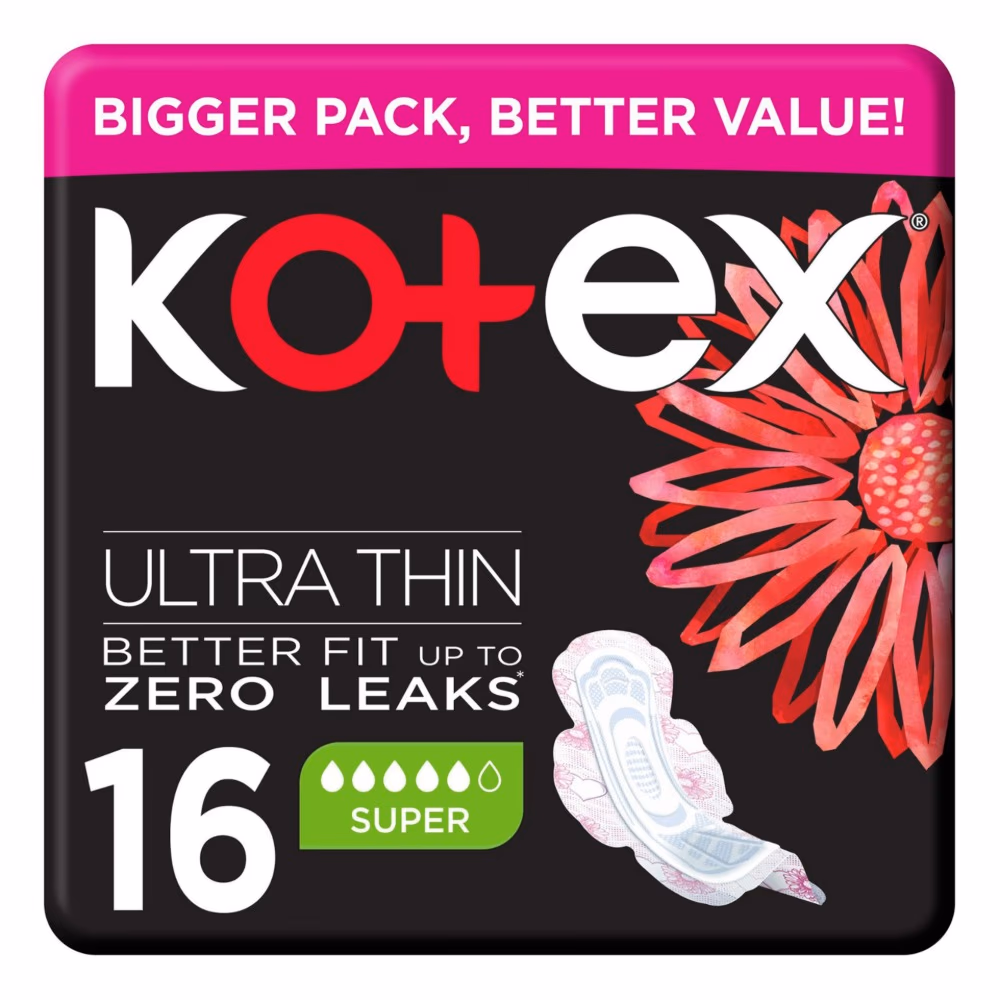 Kotex Ultra Thin Super 16s 1