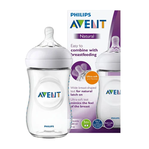 Philips Avent Natural Feeding Bottle 1m+ 260ml SCF 033,17 1