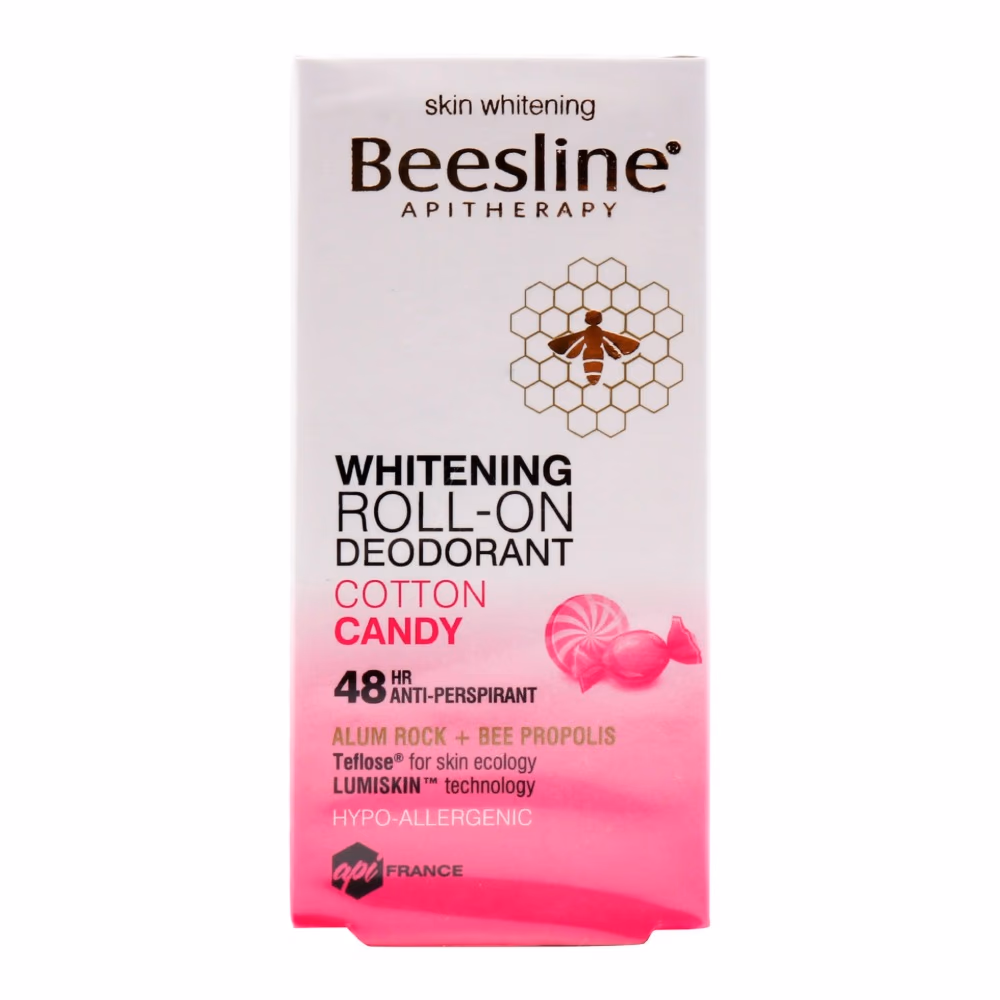 Beesline Whitening Roll On Deodorant Cotton Candy 50ml