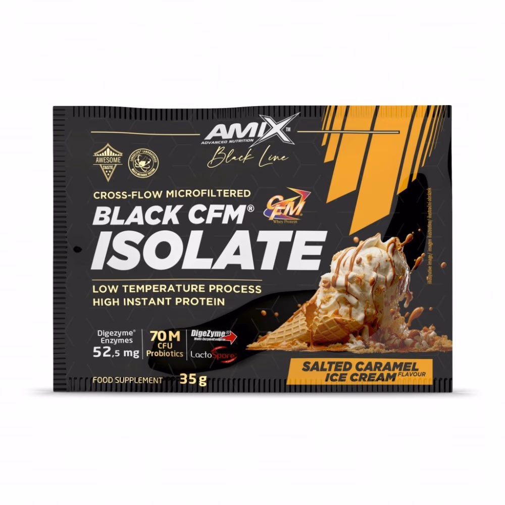 Amix Black Line CFM Isolate Protein Salted Caramel Ice Cream 35g