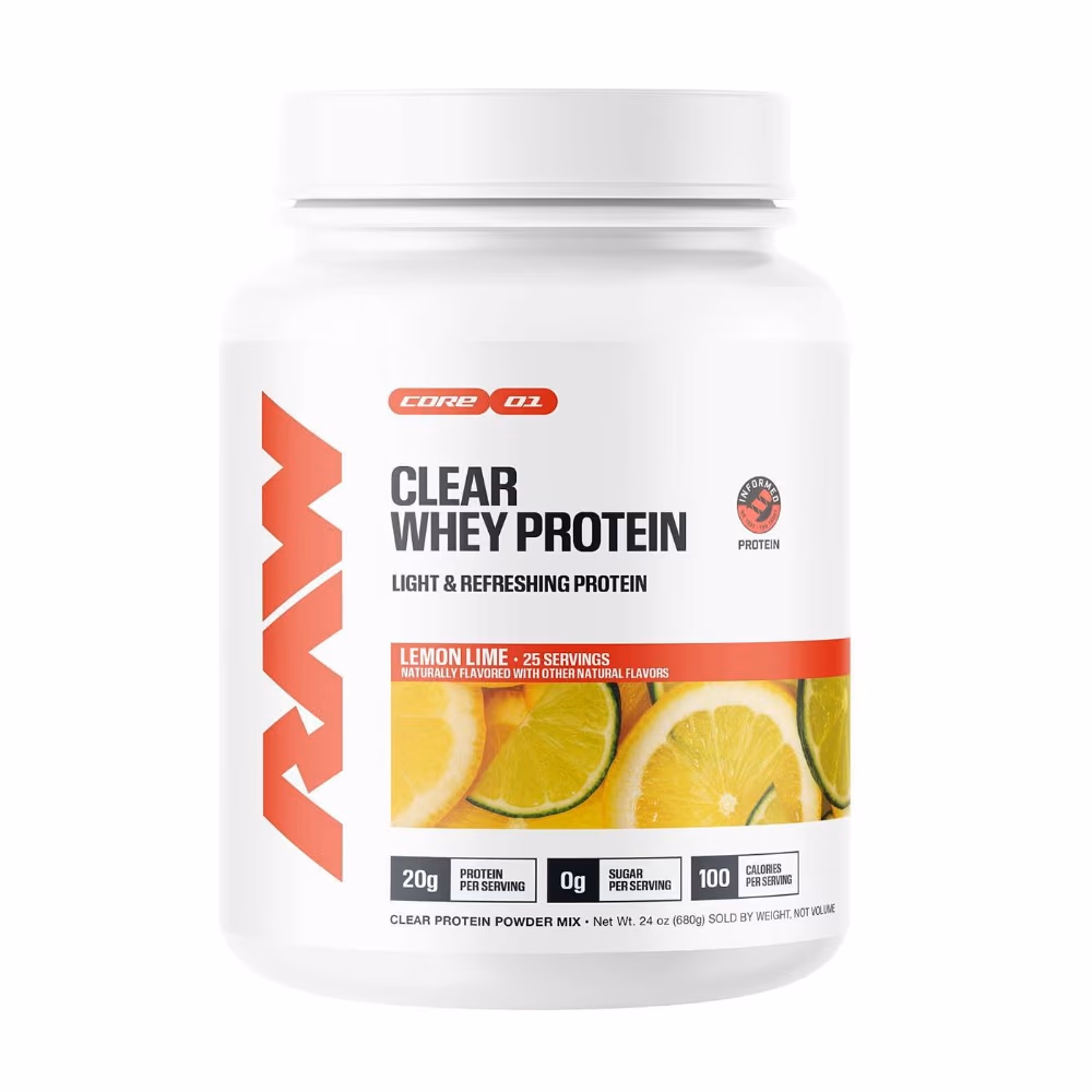 Raw Nutrition Clear Whey Protein 680gm – Lemon Lime | Light and Refreshing Whey Isolate | 25 Servings 1