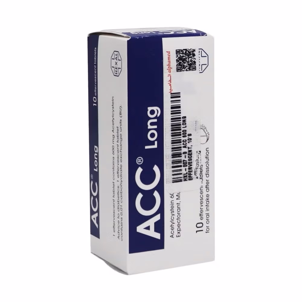 ACC Long 600 Effervescent Tablets 10s 4